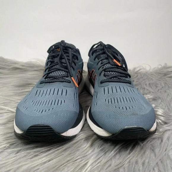 Asics Gel-Cumulus 20 Mens Size 12 Shoes Blue Orange Running Sneakers - Picture 3 of 11